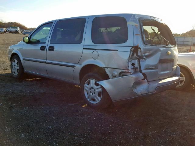 1GNDV23107D125190 - 2007 CHEVROLET UPLANDER L SILVER photo 3