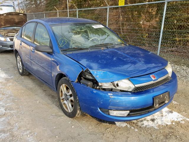 1G8AL52F83Z164116 - 2003 SATURN ION LEVEL BLUE photo 1