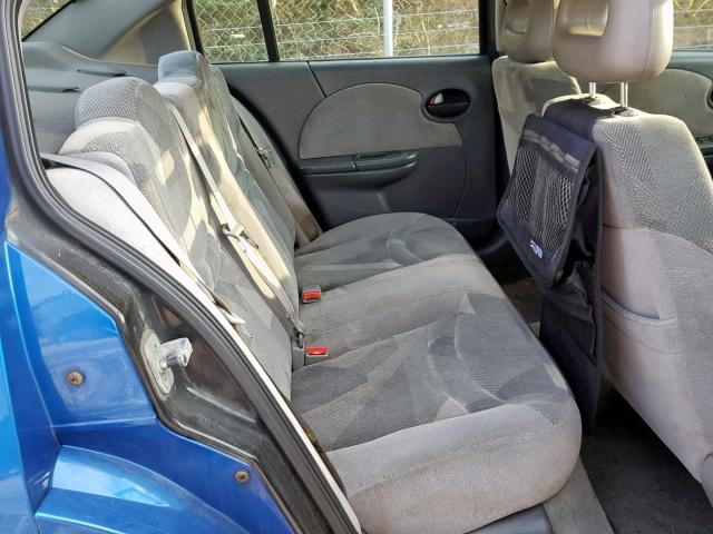 1G8AL52F83Z164116 - 2003 SATURN ION LEVEL BLUE photo 6