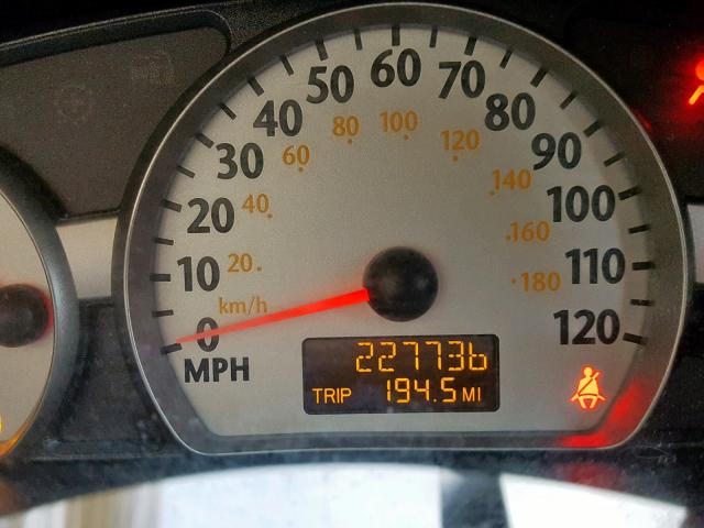 1G8AL52F83Z164116 - 2003 SATURN ION LEVEL BLUE photo 8