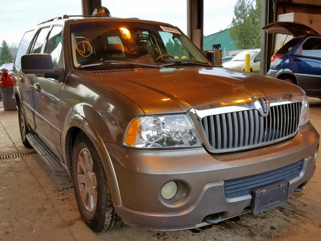 5LMFU28R63LJ00144 - 2003 LINCOLN NAVIGATOR Бежевый фото 1