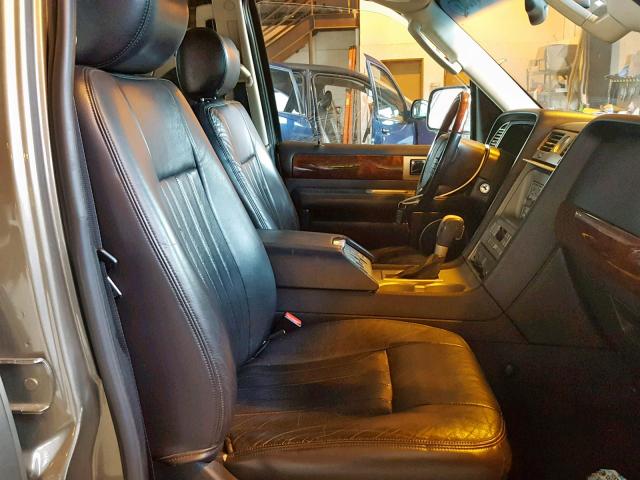 5LMFU28R63LJ00144 - 2003 LINCOLN NAVIGATOR Бежевый фото 5