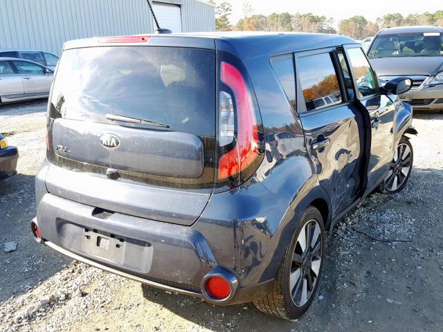 KNDJX3A59F7155156 - 2015 KIA SOUL ! BLUE photo 4