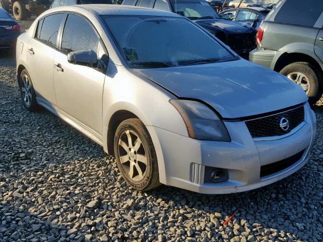 3N1AB6AP4CL661196 - 2012 NISSAN SENTRA 2.0 SILVER photo 1