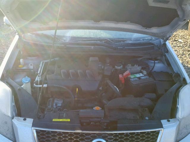 3N1AB6AP4CL661196 - 2012 NISSAN SENTRA 2.0 SILVER photo 7