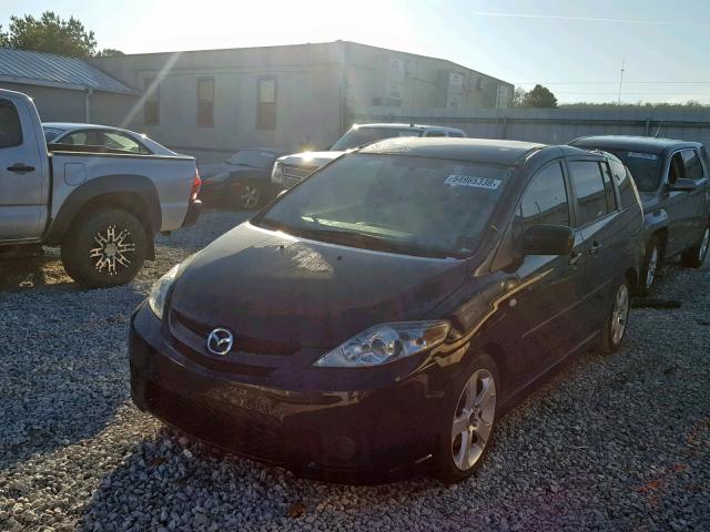 JM1CR293270138029 - 2007 MAZDA 5 BLACK photo 2