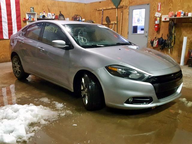 1C3CDFBB5ED851654 - 2014 DODGE DART SXT GRAY photo 1