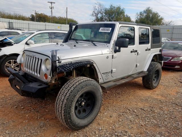 1J4GA59117L147094 - 2007 JEEP WRANGLER S SILVER photo 2