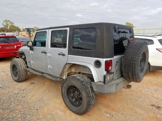 1J4GA59117L147094 - 2007 JEEP WRANGLER S SILVER photo 3
