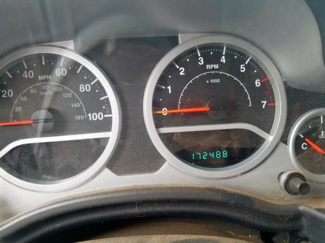 1J4GA59117L147094 - 2007 JEEP WRANGLER S SILVER photo 8