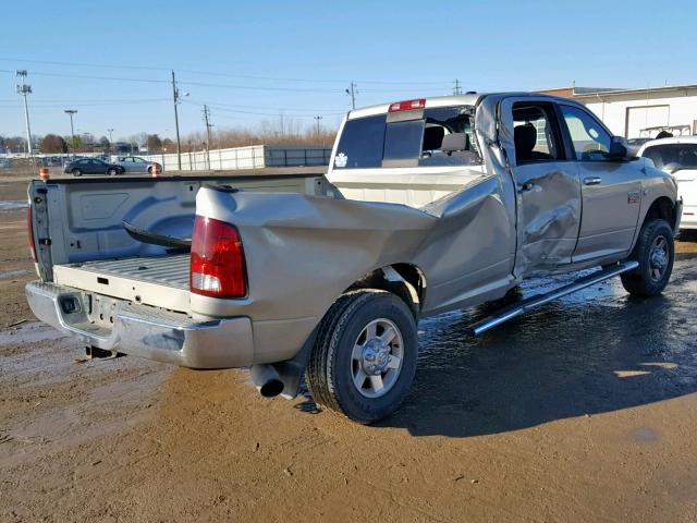 3D7UT2CL8AG123526 - 2010 DODGE RAM 2500 BEIGE photo 4