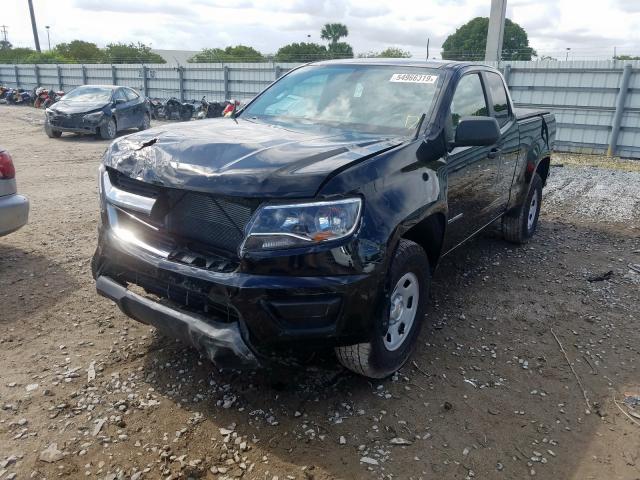 1GCHSAEA8F1274666 - 2015 CHEVROLET COLORADO BLACK photo 2