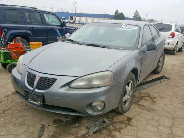 2G2WS522641231855 - 2004 PONTIAC GRAND PRIX BLUE photo 2