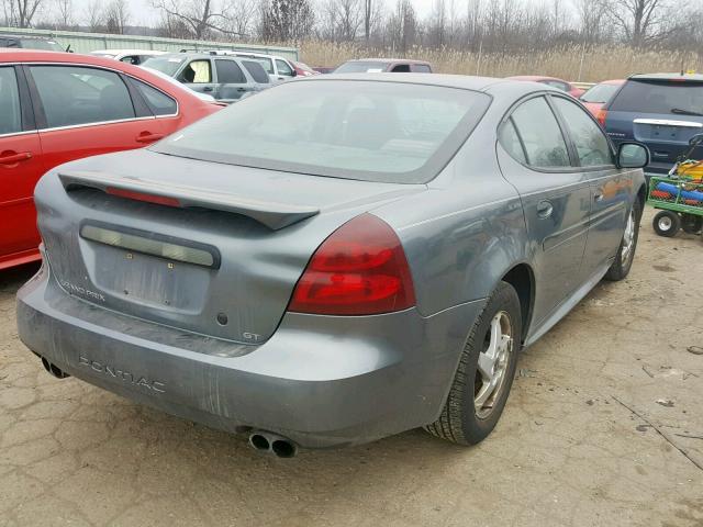 2G2WS522641231855 - 2004 PONTIAC GRAND PRIX BLUE photo 4