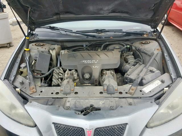 2G2WS522641231855 - 2004 PONTIAC GRAND PRIX BLUE photo 7