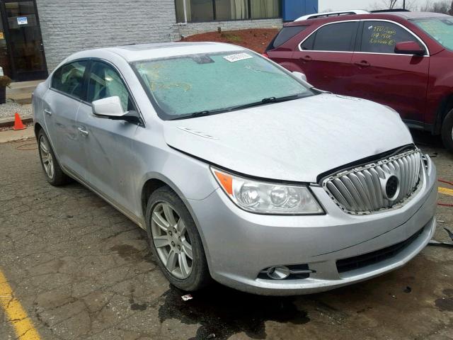 1G4GC5EG6AF166123 - 2010 BUICK LACROSSE C SILVER photo 1