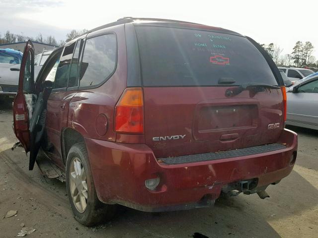 1GKES63M882188319 - 2008 GMC ENVOY DENA BURGUNDY photo 3