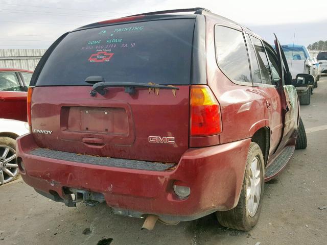 1GKES63M882188319 - 2008 GMC ENVOY DENA BURGUNDY photo 4