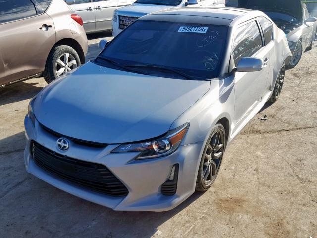 JTKJF5C71E3074342 - 2014 TOYOTA SCION TC ვერცხლისფერი ფოტო 2