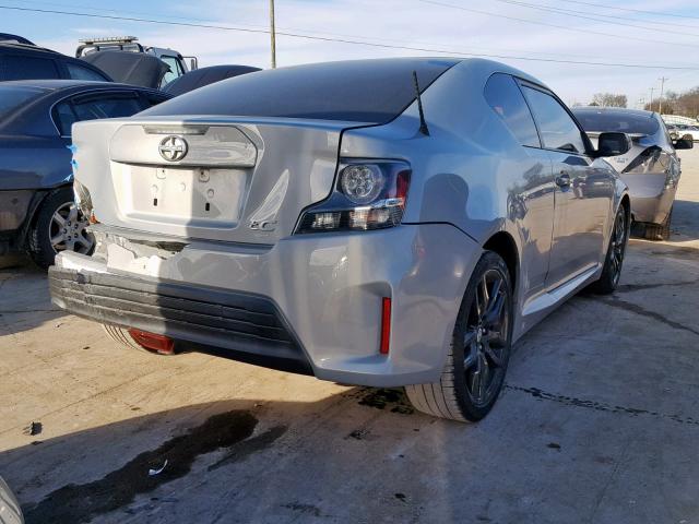 JTKJF5C71E3074342 - 2014 TOYOTA SCION TC ვერცხლისფერი ფოტო 4