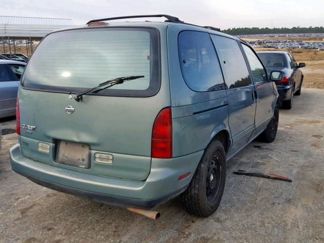 4N2DN11W6SD866256 - 1995 NISSAN QUEST XE GREEN photo 4