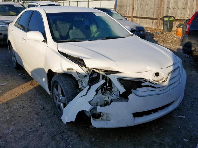 4T1BF3EK5AU542302 - 2010 TOYOTA CAMRY BASE WHITE photo 1