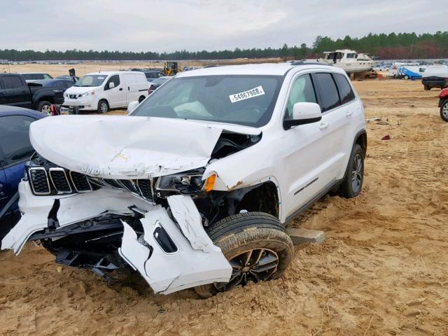 1C4RJEAG7JC402630 - 2018 JEEP GRAND CHER WHITE photo 2