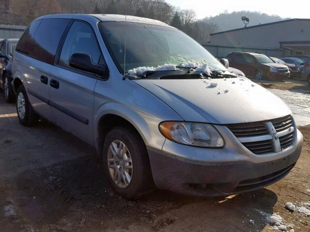 1D4GP25BX5B325107 - 2005 DODGE CARAVAN SE SILVER photo 1