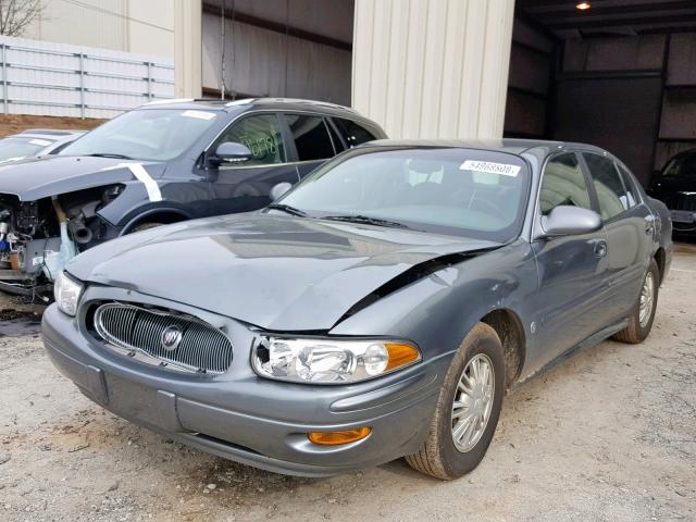 1G4HP52K05U256919 - 2005 BUICK LESABRE CU GRAY photo 2