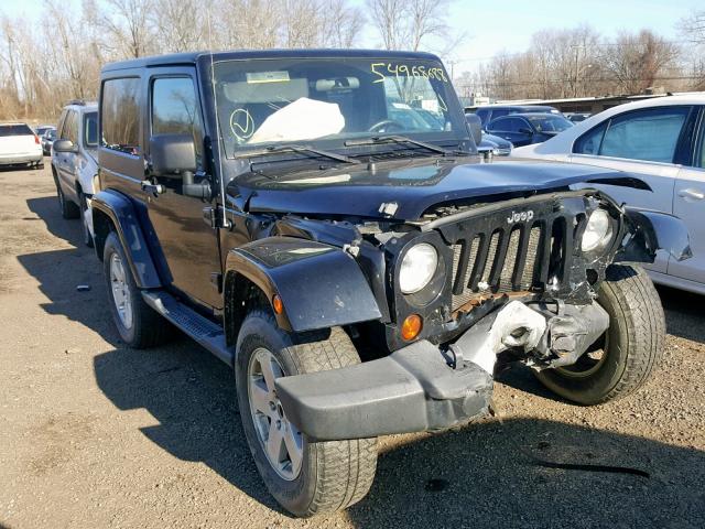 1J4AA5D12BL638540 - 2011 JEEP WRANGLER S BLACK photo 1