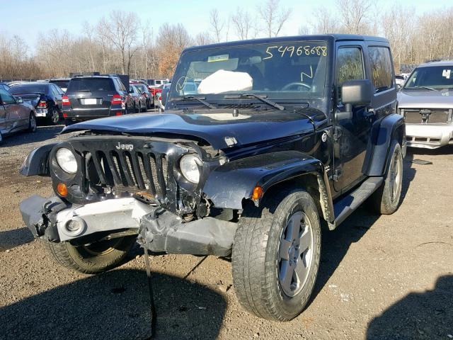 1J4AA5D12BL638540 - 2011 JEEP WRANGLER S BLACK photo 2