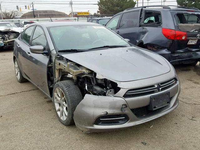 1C3CDFBH8DD235434 - 2013 DODGE DART SXT GRAY photo 1