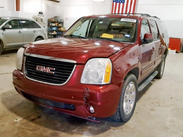 1GKUCKE04AR175432 - 2010 GMC YUKON XL C MAROON photo 2