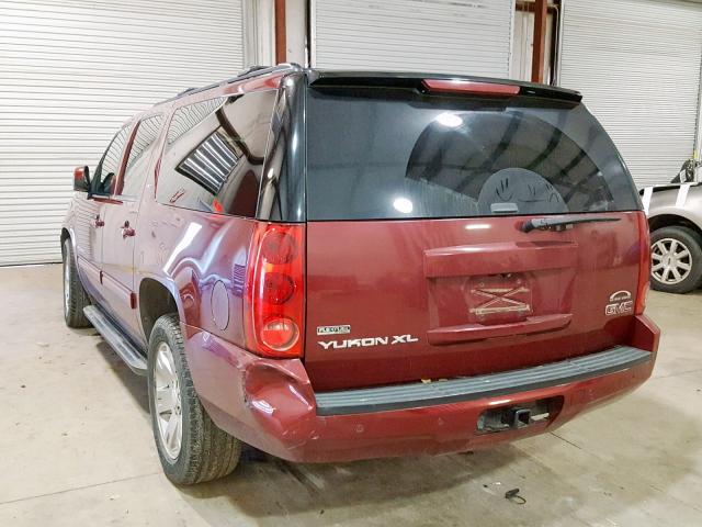 1GKUCKE04AR175432 - 2010 GMC YUKON XL C MAROON photo 3