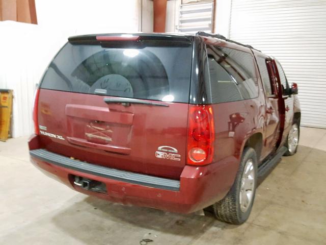 1GKUCKE04AR175432 - 2010 GMC YUKON XL C MAROON photo 4