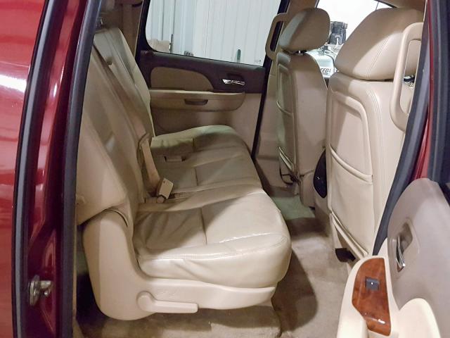 1GKUCKE04AR175432 - 2010 GMC YUKON XL C MAROON photo 6