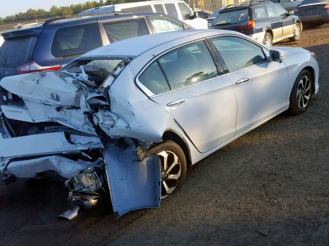 1HGCR3F89GA016303 - 2016 HONDA ACCORD EXL WHITE photo 4