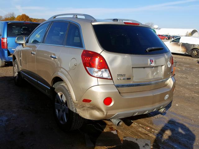 3GSCL53738S662531 - 2008 SATURN VUE XR GOLD photo 3