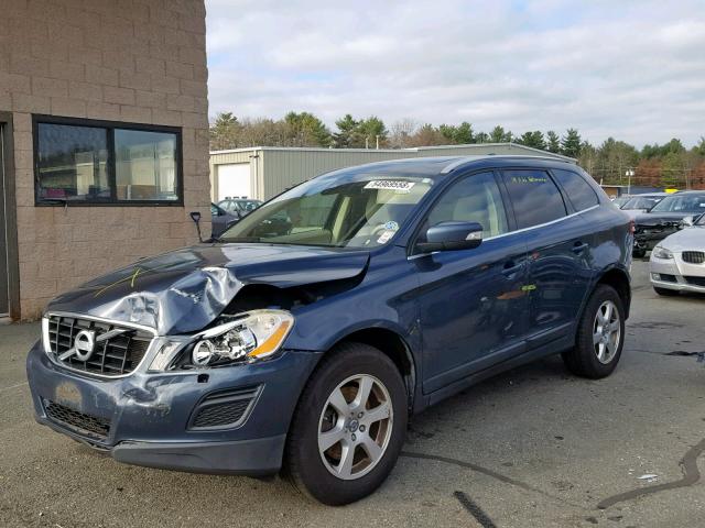 YV4940DZ3B2187517 - 2011 VOLVO XC60 3.2 BLUE photo 2