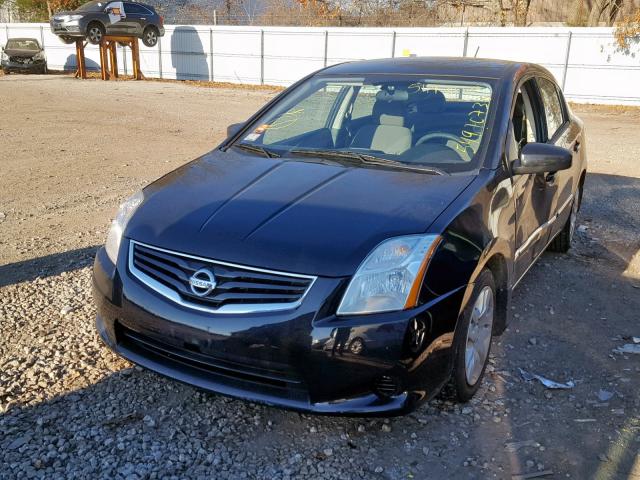 3N1AB6AP7CL647776 - 2012 NISSAN SENTRA 2.0 BLACK photo 2