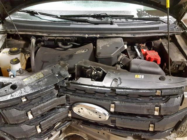 2FMDK3KC2DBC96157 - 2013 FORD EDGE LIMIT BEIGE photo 7