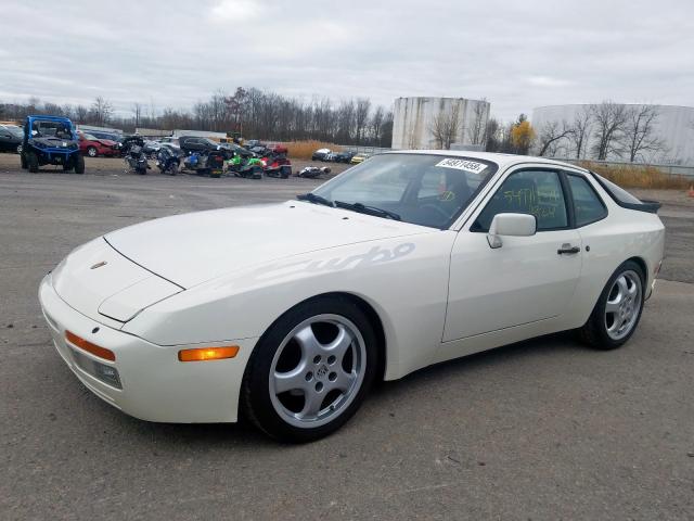 WP0AA0954GN156149 - 1986 PORSCHE 944 WHITE photo 2