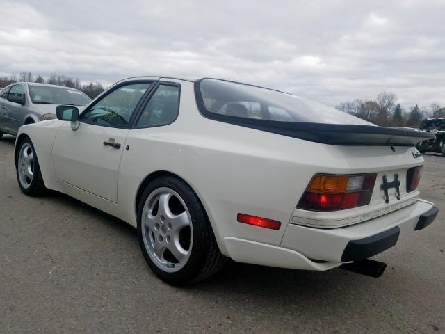 WP0AA0954GN156149 - 1986 PORSCHE 944 WHITE photo 3