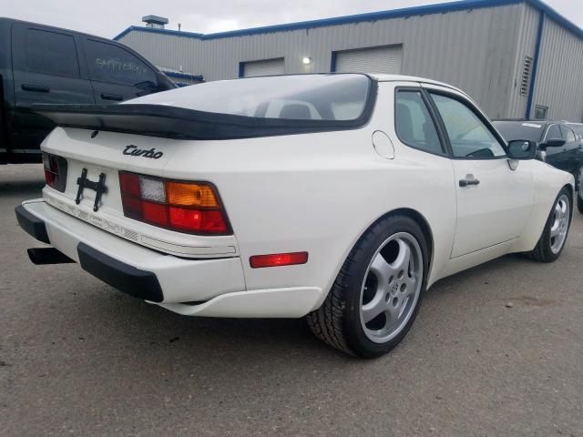 WP0AA0954GN156149 - 1986 PORSCHE 944 WHITE photo 4