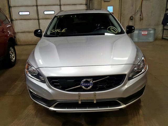 YV4612HKXF1001388 - 2015 VOLVO V60 CROSS SILVER photo 9