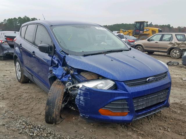 1FMCU0F77DUD32212 - 2013 FORD ESCAPE S BLUE photo 1