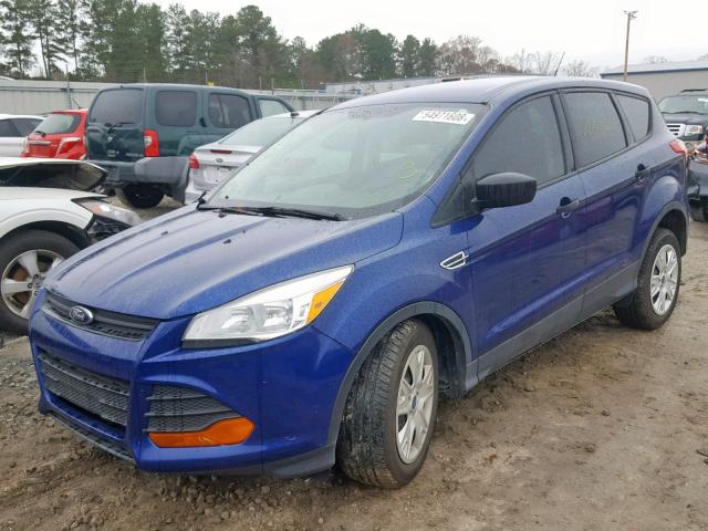 1FMCU0F77DUD32212 - 2013 FORD ESCAPE S BLUE photo 2