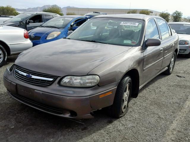 1G1NE52J72M540184 - 2002 CHEVROLET MALIBU LS 棕色 照片 2