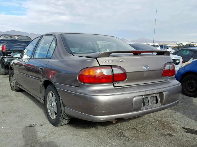 1G1NE52J72M540184 - 2002 CHEVROLET MALIBU LS 棕色 照片 3