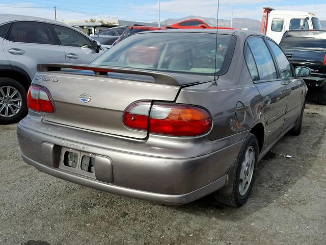 1G1NE52J72M540184 - 2002 CHEVROLET MALIBU LS 棕色 照片 4